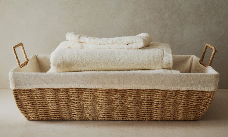 Cesta rectangular